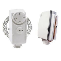 QS-8002 Термостат накладной с регулировкой (уп 50/1)