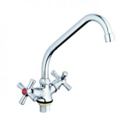 DFR4-A722,см-ль для кух. мойки,умывальника, керамическая букса (1/2) 180°