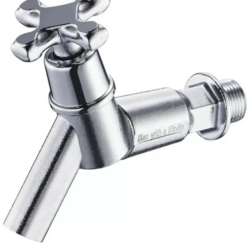 JIK22-A102-A,см-ль моно для ванной кух. мойки настенный, с монолитным изливом, кер букса (50)