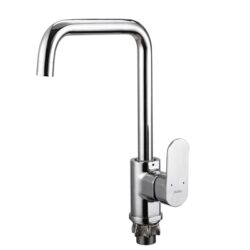 LAB4-A136, смеситель для кухни высокий боковой на гайке