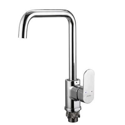 LAB4-A136, смеситель для кухни высокий боковой на гайке