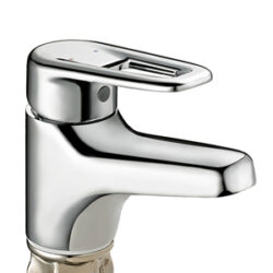 TAN1-A190, см-ль для умывальника, кер.картридж 40, крепление на гайке-втулке, латунь