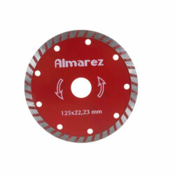 *Диск отрезной алмазный 125х22,23мм "Almarez" турбо 301125