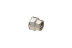 Муфта переходная латунная 1/2"х3/8", RTP 25170 (уп 300/10)