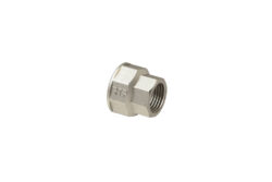 Муфта переходная латунная 1/2"х3/8", RTP 25170 (уп 300/10)