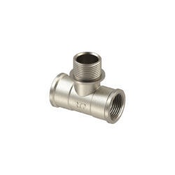 Тройник резьбовой латунный  1/2"х1/2"1/2"х ВР/НАР/ВР 25202 (уп 100/10)