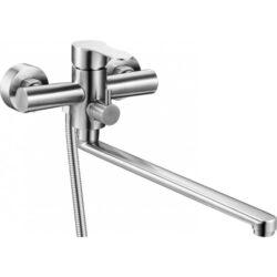 SAP7-B097,см-ль для ванны,с длинным плоским пов. Изливом, картридж ø35