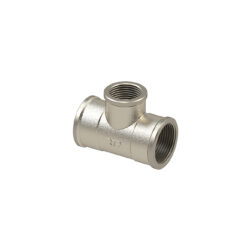 Тройник переходной латунный 3/4"х1/2"х3/4" ВР/ВР/ВР 25199 (уп 80/10)