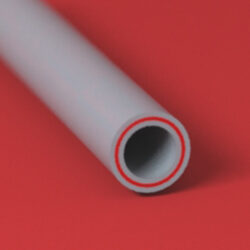 Труба PPR стекловолокно  63х8,6,PN20 4м,сер,РТП 10895 (20/5)