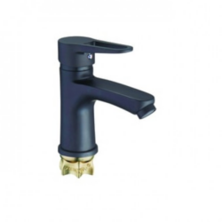 PUD1-A045YB (черный), см-ль для умывальника , ø35, гайка,