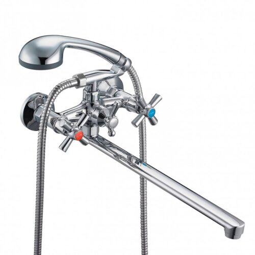 DFU7-A827 смеситель для ванны, 3- позиц. картриджный переключатель,латунь