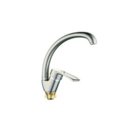 YUB4-A181-KH, смеситель для кухни боковой,гайка (корона), сатин
