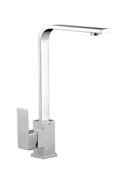 GOF4-A095, см-ль для кухни, кер. картридж ⌀35, нерж. сталь, GOF4-A095, см-ль для кухни, кер. картридж ⌀35, нерж. сталь,