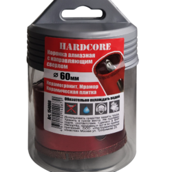 Коронка алмазная по керамграниту с напр. сверлом 68мм "Hardcore" 154068