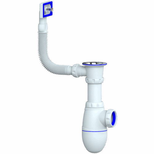 B420 CИФОН ДЛЯ МОЙКИ С ВЫПУСКОМ 1 1/2 И ПРЯМОУГОЛЬНЫМ ПЕРЕЛИВОМ, без отвода (уп 40) B420 CИФОН ДЛЯ МОЙКИ С ВЫПУСКОМ 1 1/2 И ПРЯМОУГОЛЬНЫМ ПЕРЕЛИВОМ, без отвода (уп 40)