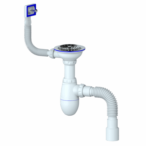 B425P CИФОН ДЛЯ МОЙКИ С ВЫП 3 1/2"(Ø 40) С ПРЯМОУГ ПЕР И ГИБКИМ СОЕД Ø40х40х50 (уп 30 шт) B425P CИФОН ДЛЯ МОЙКИ С ВЫП 3 1/2"(Ø 40) С ПРЯМОУГ ПЕР И ГИБКИМ СОЕД Ø40х40х50 (уп 30 шт)