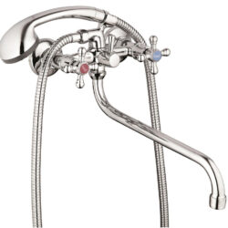 DMX7-A605 (DMX-A605) двурукий смеситель для ванны