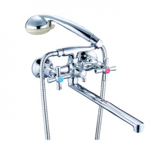 DFR7-B722, см-ль для ванны с плоским пов. изл., кер. (1/2) 180° усильный,шар. Переключение