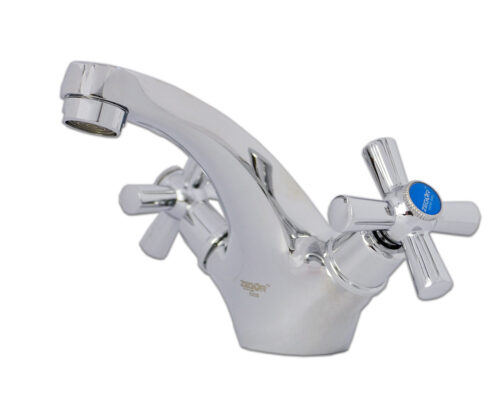 DMT1-A722, см-ль для умывальника монолитный, кер. (1/2) 180°, крепление шпилька DMT1-A722, см-ль для умывальника монолитный, кер. (1/2) 180°, крепление шпилька