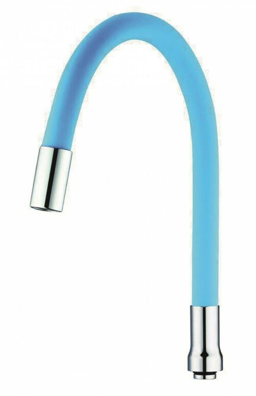 WKC-057BU,силиконовый излив ГОЛУБОЙ для комбинирования с корпусом SOP4-F