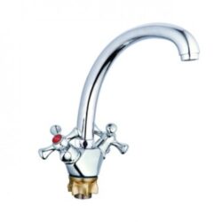 DAK4-B827 смеситель для кухни на гайке премиум, латунь (Lt)