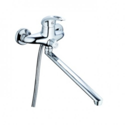 NHK7-A048, см-ль для ванны с плоским пов. изливом, ø40, встр. Переключение в центре