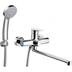 NOG7-A134,(FOB7-A134 TROYA)см-ль для ванны с плоским пов. изливом, ø35, встр. переключение NOG7-A134