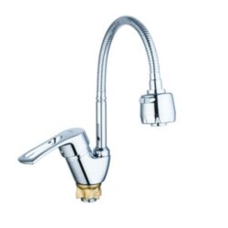 YUB4-E181, см-ль для кух. мойки с гибким изливом, ø40, гайка (корона)