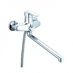 SWZ7-A182 смеситель для ванны, ø40,поворотный девиатор в корпусе латунь (6)