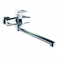 NEF7-A232, см-ль для ванны с плоским пов. изливом, ø35, встр. переключение.