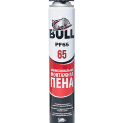 Bull PF 65 ЗИМНЯЯ Профессиональная монтажная пена 850 гр