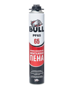 Bull PF 65 ЗИМНЯЯ Профессиональная монтажная пена 850 гр
