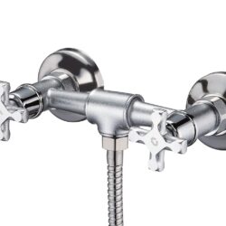 JIK5-A102-A,см-ль для душа,,  керамическая букса (1/2) 90°, покрытие комбинированное цвет