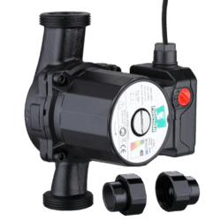 Циркуляционный насос TRS25/4(Pmax-90Вт, Hmax-4м, Qmax-40л/мин, 180мм, с гайками и кабелем)