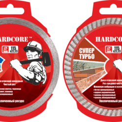 Диск алмазный 125х2,2*8/14/25х22,23мм  бетон "Hardcore" ГЛУБОКОРЕЗ 185125