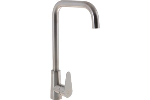 JAT4-A094,см-ль для кух. мойки с пов. Г-образным круглым изливом, картø35, материал нерж, JAT4-A094,см-ль для кух. мойки с пов. Г-образным круглым изливом, картø35, материал нерж,