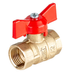 311Б,(711Б)Кран шаровый  бабочка 1/2 вн-вн (стандарт)