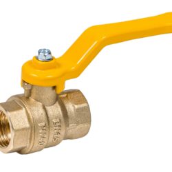 411Р,Кран газовый шаровый  ручка 1/2 вн-вн (стандарт)