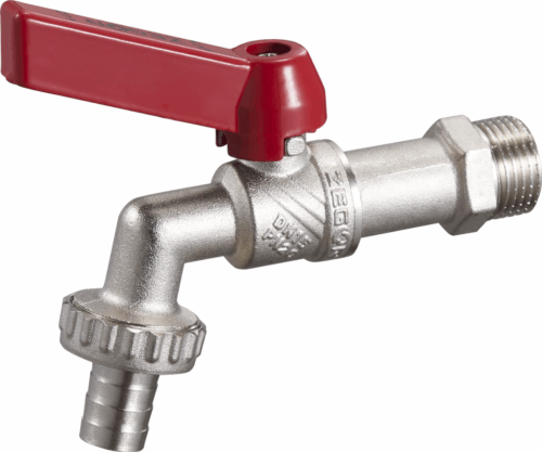 PF01,Кран шаровый латунный водоразборный 1/2" ручка (уп 108/27) PF01,Кран шаровый латунный водоразборный 1/2" ручка (уп 108/27)