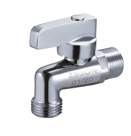 FZ21,Кран угловой шаровый 1/2"х1/2" для подключения сантех приборов латунный хром (уп 60/1) FZ21,Кран угловой шаровый 1/2"х1/2" для подключения сантех приборов латунный хром (уп 60/1)