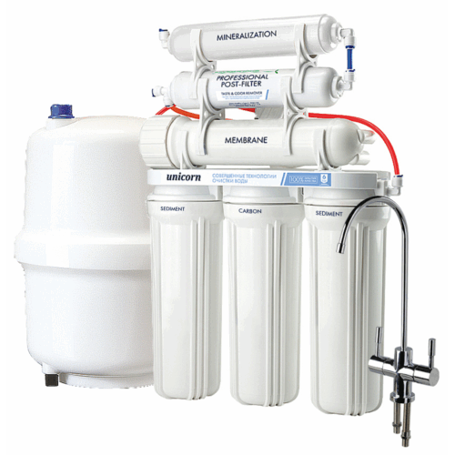FRO-6,Шестиступенчатая система обратного осмоса Unicorn (уп 1) FRO-6,Шестиступенчатая система обратного осмоса Unicorn (уп 1)