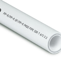 Труба PPR стекловолокно  32х4,4, PN20 4м белый, РТП 10331 (60/15)