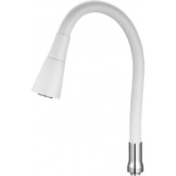 WKC-059KW,силиконовый излив БЕЛЫЙ для комбинирования с корпусом SOP4-F