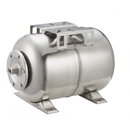 YT-24SH, Гидроаккумулятор (горизонтальный) AISI 304, толщина 1 мм, мембрана из EPDM, давление 8 bar YT-24SH, Гидроаккумулятор (горизонтальный) AISI 304, толщина 1 мм, мембрана из EPDM, давление 8 bar