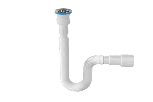 Универсальный гофросифон (750 мм) Y126-2 (75)