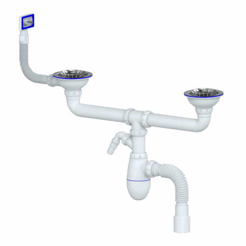 B730V Сифон для двойной мойки ун вып 3 1/2" (Ø40)Ø 115, винт, шток, ручка -латунь, (уп 15 шт) B730V Сифон для двойной мойки ун вып 3 1/2" (Ø40)Ø 115, винт, шток, ручка -латунь, (уп 15 шт)