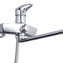 Z63-NKE-A180, Смеситель для ванны,  с пл изл, катридж 40 мм