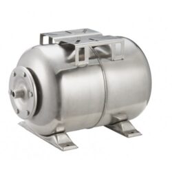 YT-50SH, Гидроаккумулятор (горизонтальный) AISI 304, толщина 1 мм, мембрана из EPDM, давление 10 bar