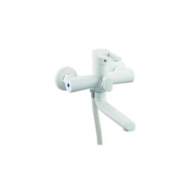 PUD3-A045YW (белый), см-ль для ванны с литым пов. изливом 150мм, ø35, встр. переключение