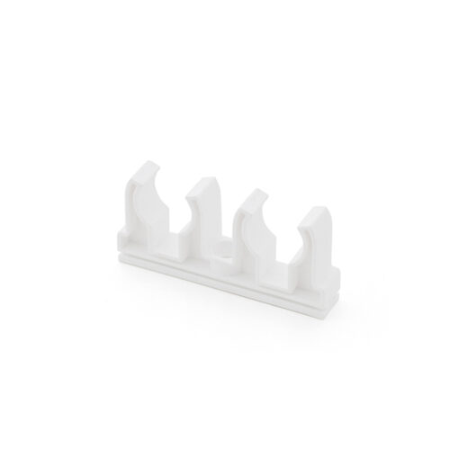 Опора для труб двойная PPR 20,  белый, РТП 10721 (180/30)